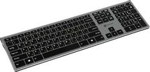 Клавиатура Oklick 890S, беспроводная, ножничная, серый