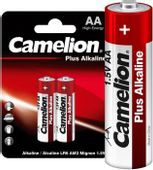 AA Батарейка CAMELION Plus Alkaline LR6-BP2,  2 шт.