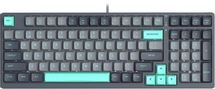 Клавиатура A4TECH Fstyler FS300, проводная, механическая, черный/серый