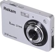 Цифровой компактный фотоаппарат Rekam iLook S990i, серебристый