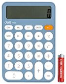Калькулятор Deli EM124BLUE, синий