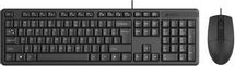 Комплект (клавиатура+мышь) A4TECH KR-3330S, черный