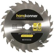 Пильный диск HANSKONNER H9022-185-20/16-24, 185мм, по дереву