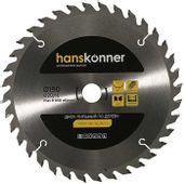 Пильный диск HANSKONNER H9022-190-20/16-36, 190мм, по дереву