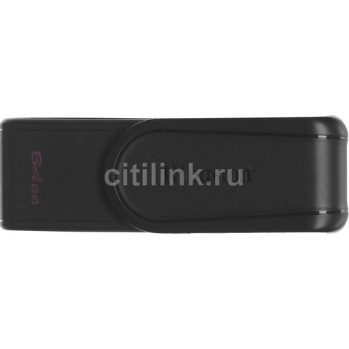 Флешка USB Kingston DataTraveler Exodia S 64ГБ, USB3.0, черный [dtxs/64gb]