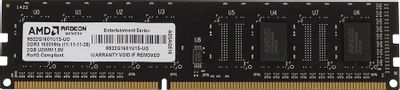 Оперативная память AMD Entertainment Edition R532G1601U1S-UO DDR3 -  1x 2ГБ 1600МГц, DIMM,  OEM