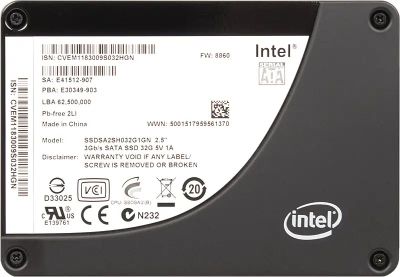 Intel x25 on sale
