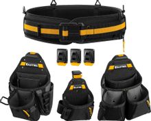 Изображение товара Крафтул КБС-4 черная сумка для инструментов с 37 карманами