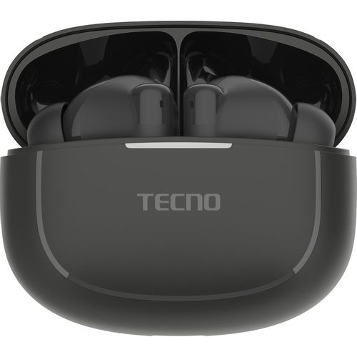 Наушники TECNO Buds 4 Air Eco BD04, Bluetooth, внутриканальные, черный [bd04 air eco black]