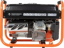 Изображение товара Бензиновый генератор CARVER PPG- 2500 2.3 кВт 220/12 В, 13 часов работы