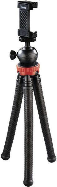 Штатив-трипод HAMA FlexPro, красный/черный [00004608]