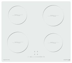 Индукционная варочная поверхность ZIGMUND & SHTAIN CI 30.6 W, стеклокерамика, белый