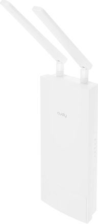 Точка доступа CUDY AP1200 Outdoor, AC1200, 2.4/5ГГц, 1xRJ45, белый