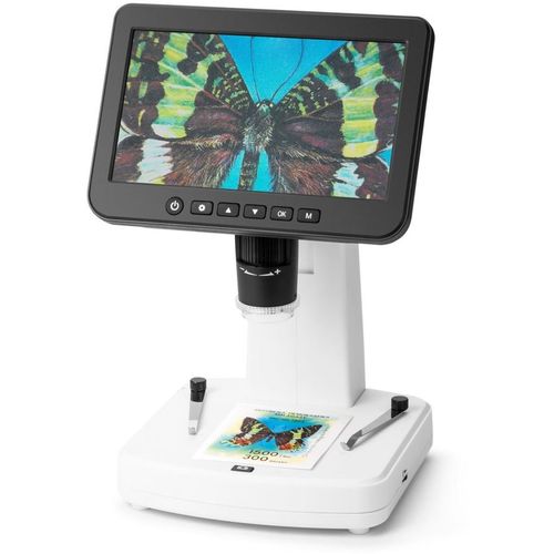Микроскоп LEVENHUK DTX 800 LCD, цифровой, 20-1500x, белый [85296]