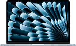 Ноутбук Apple MacBook Air A3449, 13.6", Retina, Apple M5 10 core, 10-ядерный, 16ГБ 512ГБ, светло-голубой