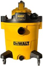 Изображение товара Строительный пылесос DeWALT DXV245P мощный и надежный для строительных работ