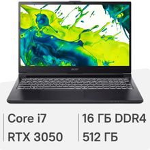 Изображение товара Игровой ноутбук Acer Aspire 7 A715-59G-8UP 15.6 IPS Intel Core i7 GeForce RTX 3050 Windows 11