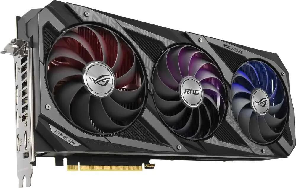 ASUS NVIDIA GeForce RTX 3090 ROG-STRIX-RTX3090-O24G-GAMING 24ГБ
