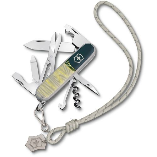 Складной нож Victorinox Companion New York Style, функций: 16, 91мм, серый, коробка подарочная [1.3909.e223]
