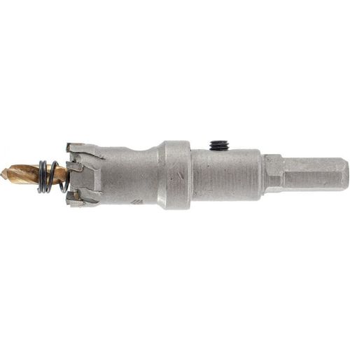 Коронка DENZEL 724001, по металлу, 19мм, 1шт