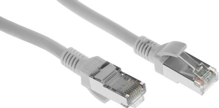 Патч-корд NTSS NTSS-PC-FTP-RJ45-5e-2.0-LSZH-GY, вилка RJ-45, вилка RJ-45, кат.5E, LSZH, 2м, серый
