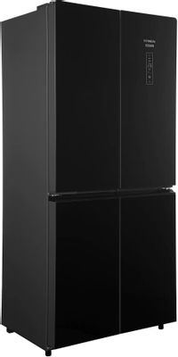 Холодильник трехкамерный Hyundai CM45083F Full No Frost, Side by