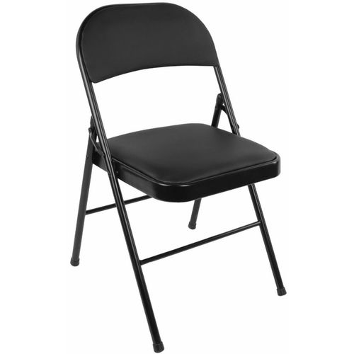 Стул BRABIX Golf Plus CF-003, искусственная кожа, до 110кг, черный [533026]
