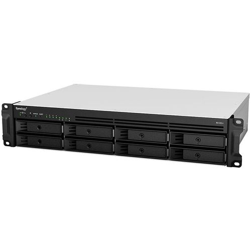Сетевое хранилище NAS SYNOLOGY RS1221+, 8-bay, стоечный, Ryzen, V1500B
