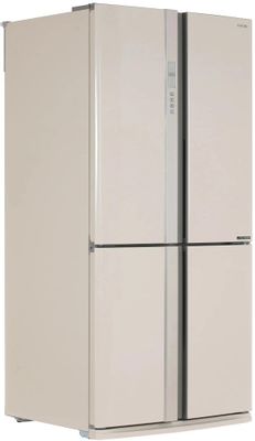 Холодильник трехкамерный Sharp SJ-EX98FBE Hybrid Cooling, Side by