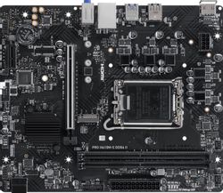 Изображение товара Материнская плата MSI PRO H610M-S DDR4 II, Socket LGA 1700, Intel H610, mATX, Ret Изображение товара Материнская плата MSI PRO H610M-S DDR4 II, Socket LGA 1700, Intel H610, mATX, Ret