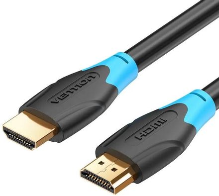 Кабель аудио-видео VENTION AACBF, HDMI (m) - HDMI (m), 1м, GOLD, черный
