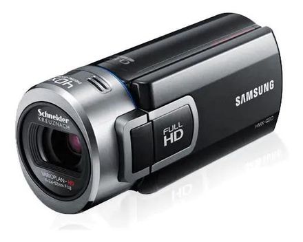 Видеокамера Samsung HMX-Q20, черный,  Flash [hmx-q20bp/xer]