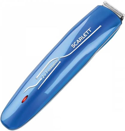 Машинка для стрижки Scarlett SC-HC63C57 синий/черный