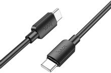 Изображение товара Кабель Hoco X96 Hyper,  USB Type-C (m) -  USB Type-C (m),  1м,  3A,  черный [x96 hyper type-c to type-c]