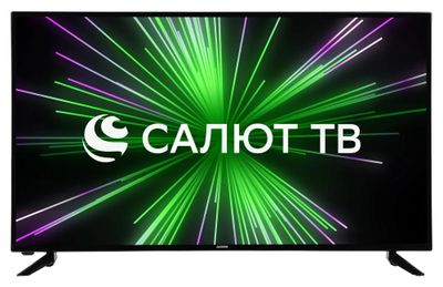 40" Телевизор Digma DM-LED40SBB25, FULL HD, черный, СМАРТ ТВ, Салют ТВ