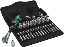 Изображение товара Набор инструментов WERA 8100 SA 6 Zyklop Speed,  28 предметов [we-004016]
