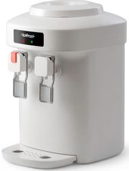 Кулер HOTFROST D65E, настольный, электронный, push - кран, белый [110206502](Б/У)