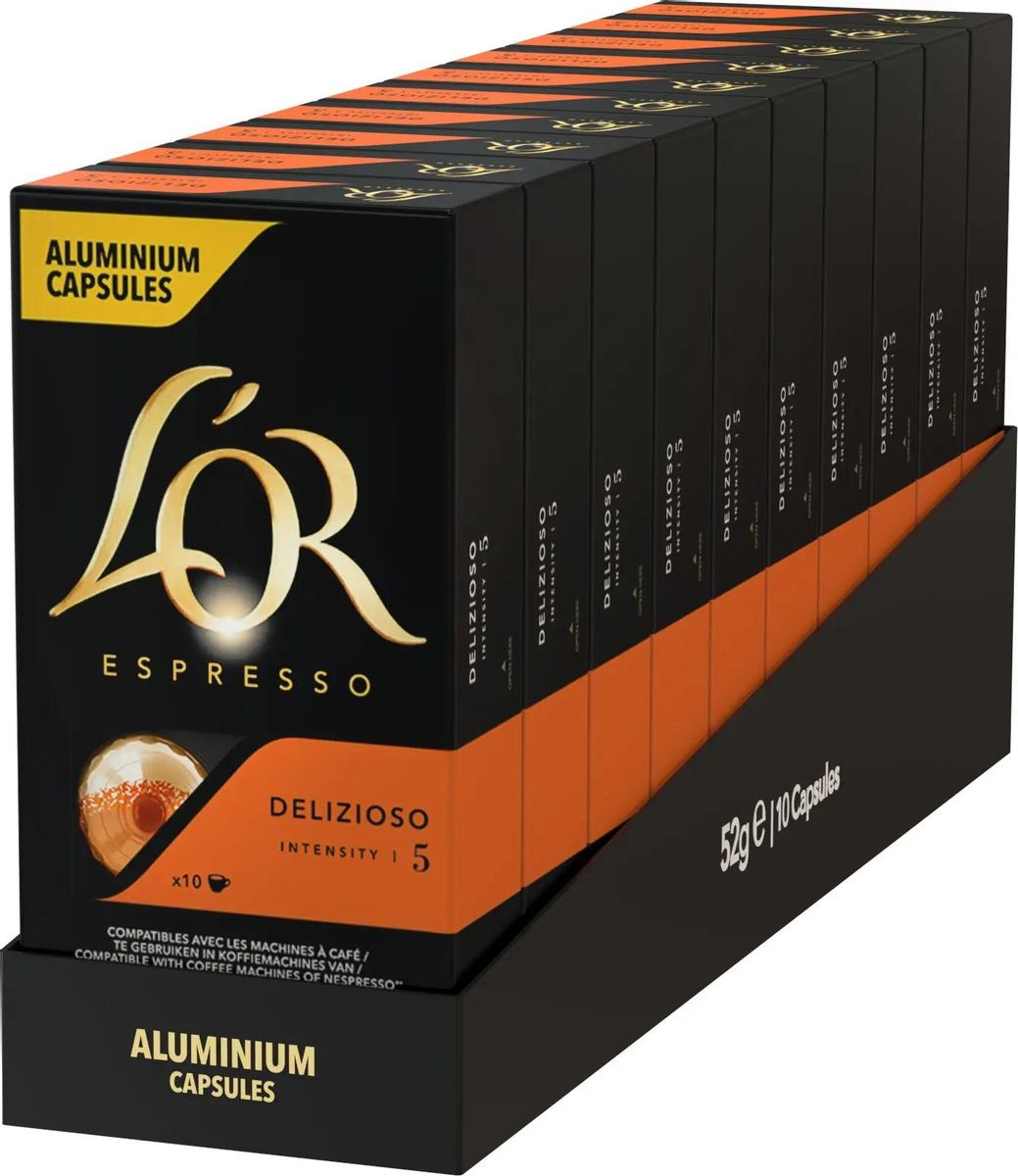 L OR Espresso Delizioso NESPRESSO 5 100 8052177 1458575