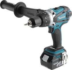 Дрель-шуруповерт Makita DDF458RFE, 3Ач