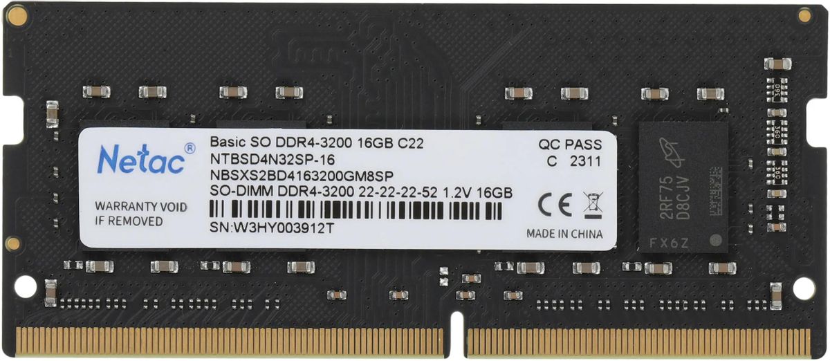 DDR4 SODIMM-Netac