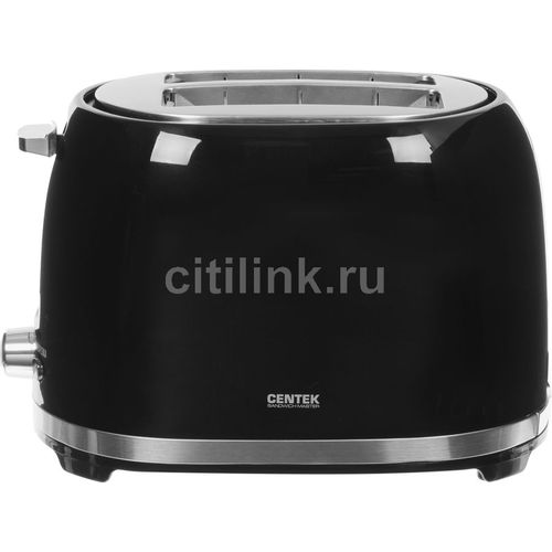 Тостер CENTEK CT-1432, черный/стальной [ct-1432 black]