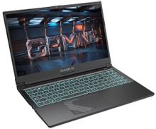 Ноутбук игровой Gigabyte G5 15.6", IPS, Intel Core i7 13620H, 10-ядерный, 16ГБ DDR5, 512ГБ SSD,  NVIDIA GeForce  RTX 4060 для ноутбуков - 8 ГБ, черный