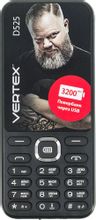 Сотовый телефон Vertex D525 черный – купить в Ситилинк | 1130689