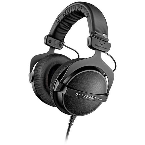 Наушники BEYERDYNAMIC DT 770 Pro 32 Ohm, 3.5 мм/6.3 мм, мониторные, черный