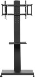 Подставка для телевизора Holder PR-107, 32-70", напольный, поворот и наклон, черный