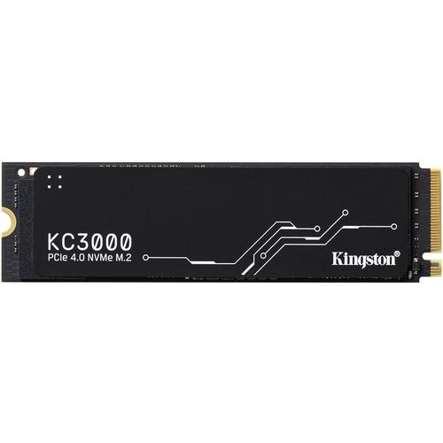 4ТБ SSD накопитель Kingston KC3000 SKC3000D/4096G M.2 2280, PCIe 4.0 x4, NVMe, M.2