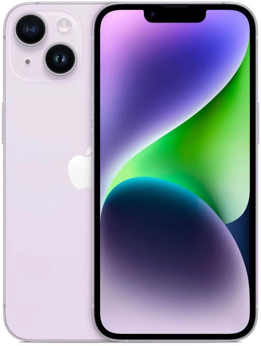 Смартфон Apple iPhone 14 128Gb, A2882, фиолетовый – купить в Ситилинк |  1885601