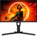 Изображение товара 24.5" Монитор AOC Gaming 25G3ZM,  1920x1080,  VA,  240Гц,  2хHDMI,  1хDP,  черный/красный