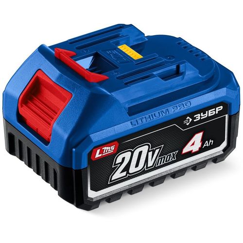 Батарея аккумуляторная Зубр Power PRO, 20В, 4Ач, Li-Ion [bp-p-20-4]