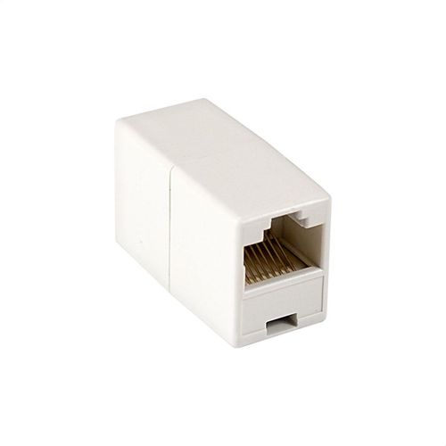 Адаптер Exegate CP45-C5 RJ45-RJ45 (EX297177RUS) проходной RJ45 кат.5E бронз.